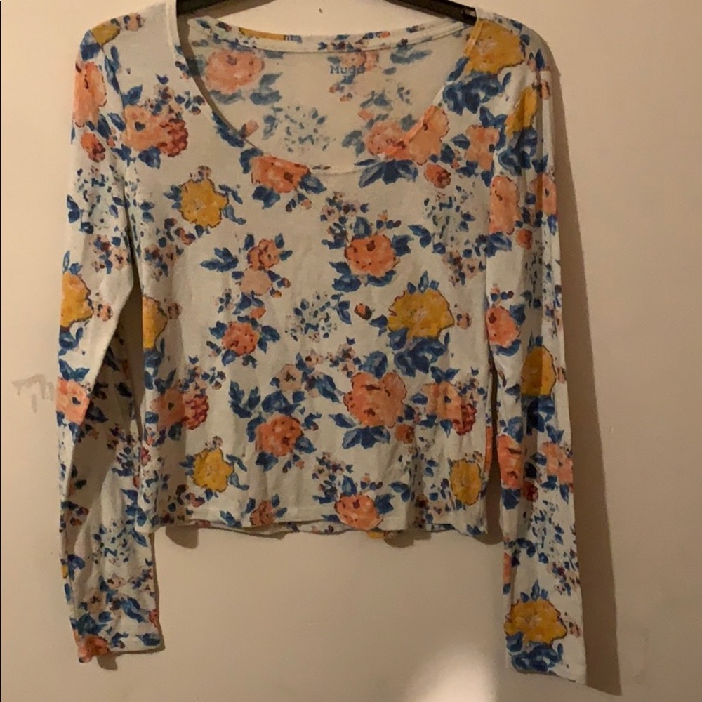 Floral crop top